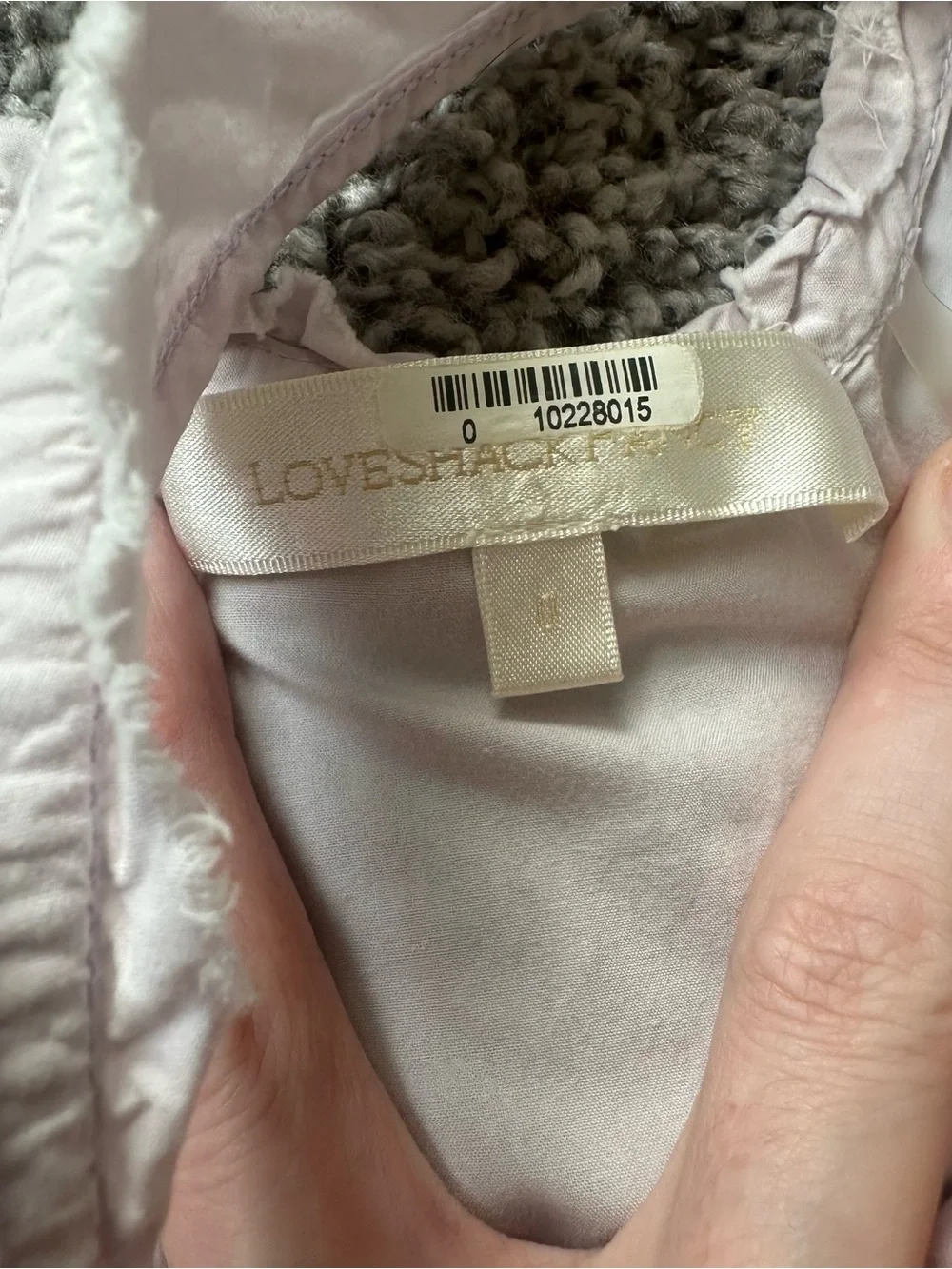 LoveShackFancy Pale Pink Eyelet Cotton Mini Dress - Picture 5 of 6
